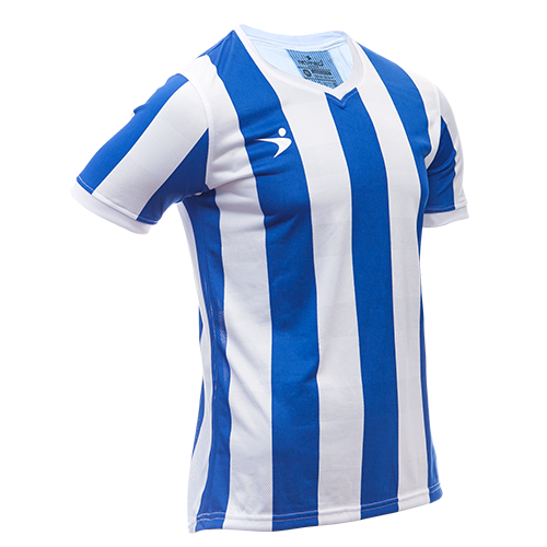 Sintético 94+ Foto Uniformes De Fútbol Azul Y Blanco Mirada Tensa